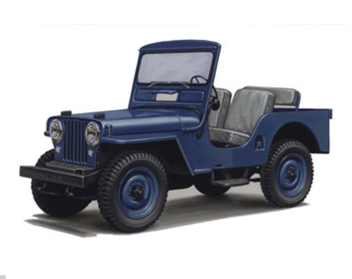 Product picture WILLYS OVERLAND CJ-3A Owner User Manual Download